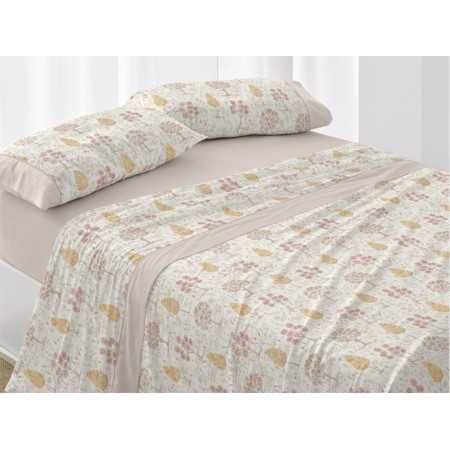 Jogo de lençóis arena Amelie Burrito Blanco | Design botânico