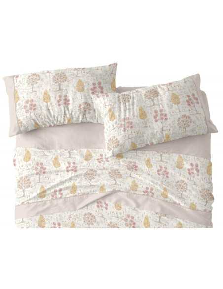 Jogo de lençóis arena Amelie Burrito Blanco | Design botânico