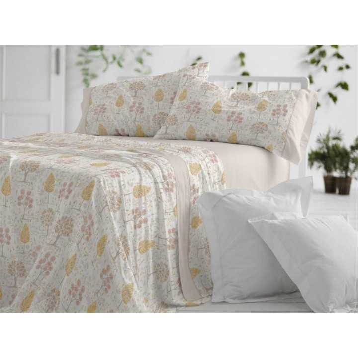 Jogo de lençóis arena Amelie Burrito Blanco | Design botânico