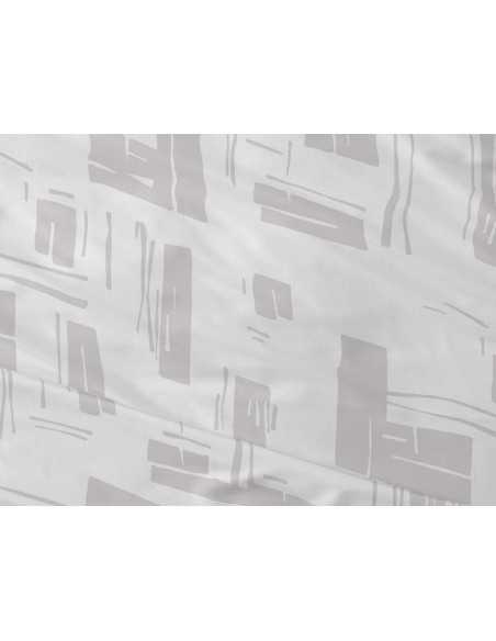 Jogo de lençóis cinzento Julieta Burrito Blanco | Design listrado