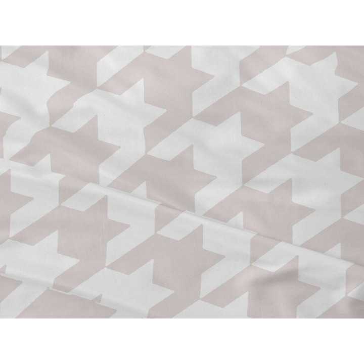 Juego de sábanas algodón Eliana cuarzo | Sábanas Burrito Blanco