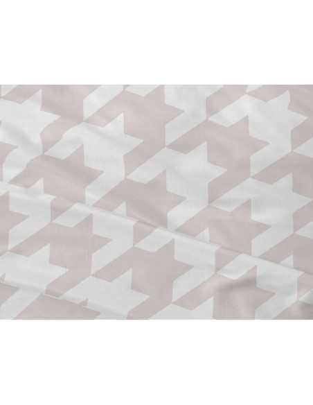 Jogo de lençóis de algodão cuartzo Eliana | Lençóis Burrito Blanco