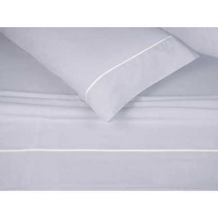 Juego de sábanas algodón Magnolia gris | Sábanas Burrito Blanco 2