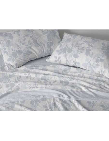 Jogo de lençóis coralina Camille azul | Sábanas Burrito Blanco