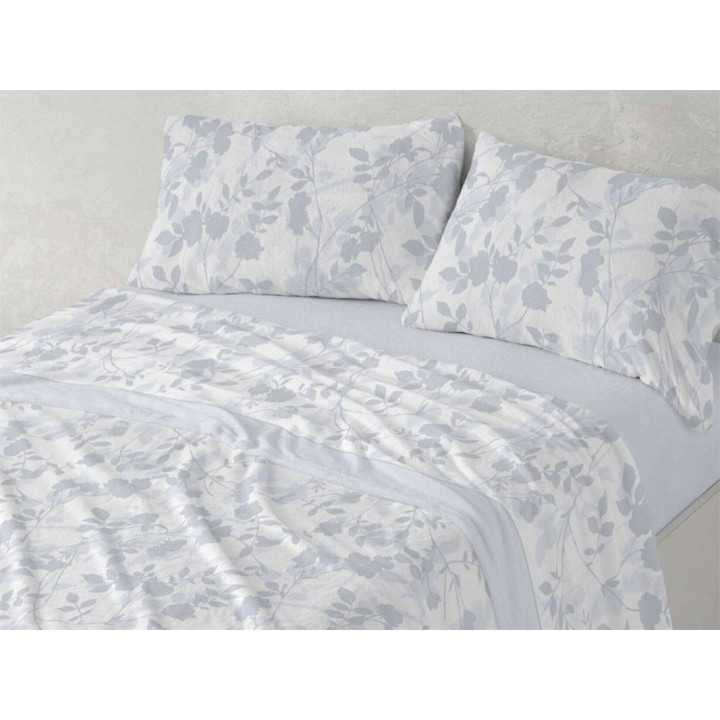 Jogo de lençóis coralina Camille azul | Sábanas Burrito Blanco