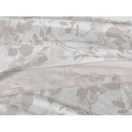 Juego de sábanas coralina Camille bege | Sábanas Burrito Blanco 2