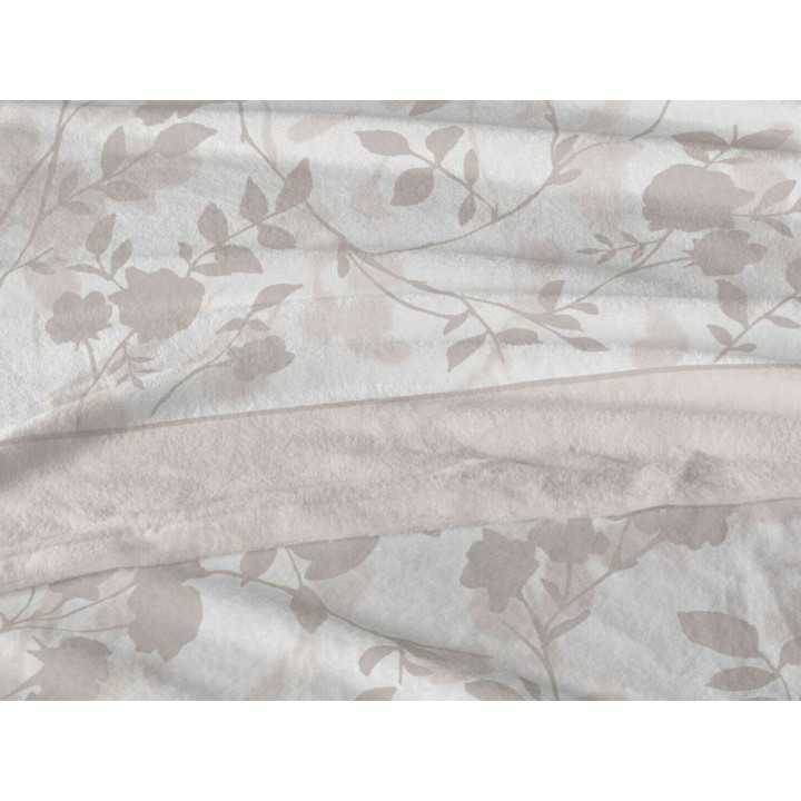 Jogo de lençóis coralina Camille beige | Sábanas Burrito Blanco