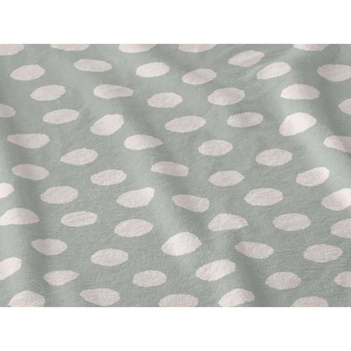 Juego de sábanas coralina Melodie verde | Sábanas Burrito Blanco