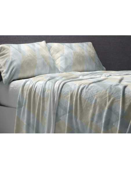 Jogo de lençóis Nacarina Alessia água | Sábanas Burrito Blanco