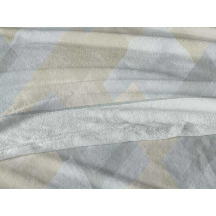 Juego de sábanas Nacarina Alessia agua| Sábanas Burrito Blanco