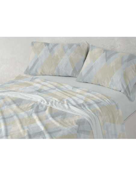Jogo de lençóis Nacarina Alessia água | Sábanas Burrito Blanco