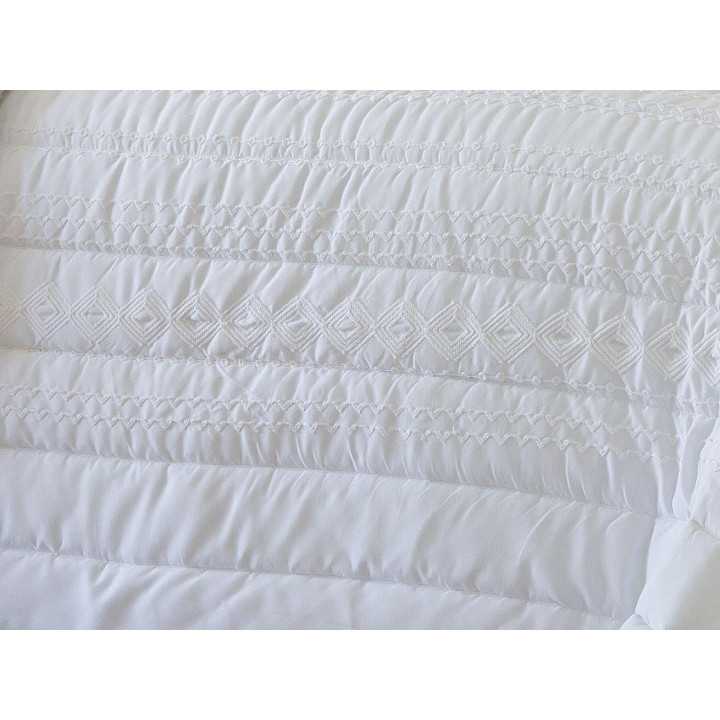 Edredón bouti Sophie Blanco | Edredón invierno ligero