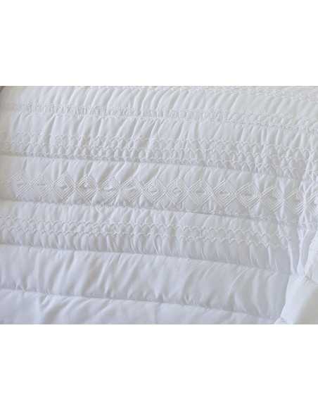 Edredão Sophie branco | Edredão leve de inverno