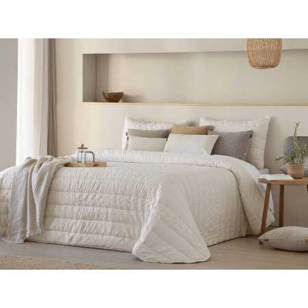 Edredón bouti Sophie Beige | Edredón invierno ligero