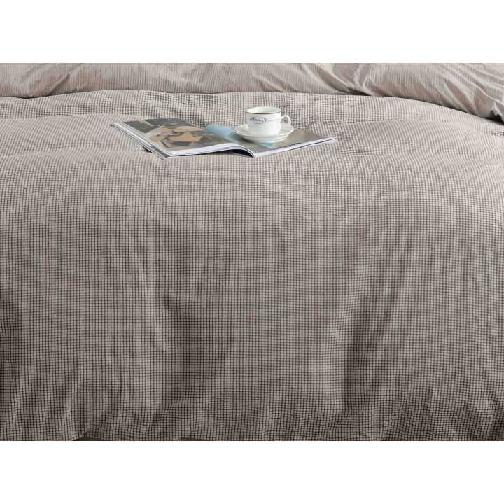 Funda nórdica algodón organico Vidal tierra | Funda nórdica ecológica