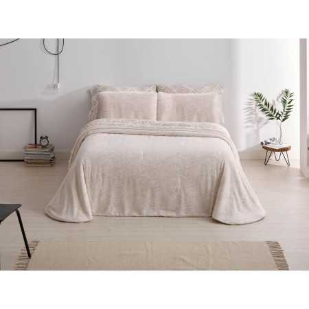 Edredón pelo y borreguito Aureal | Edredón Burrito Blanco