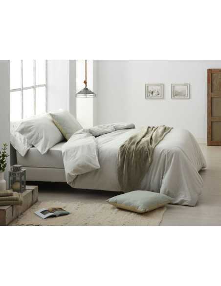 Funda nórdica franela Nublia | Nordica de Burrito Blanco