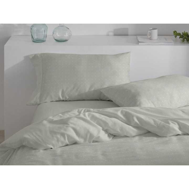 Funda nórdica franela Nublia | Nordica de Burrito Blanco