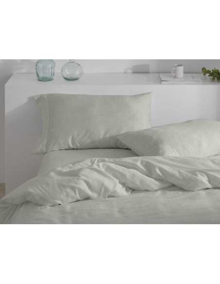 Funda nórdica franela Nublia | Nordica de Burrito Blanco