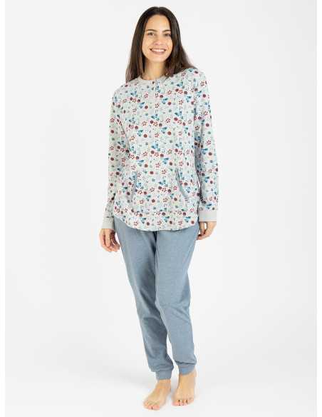 Pijama Liv Privata | Pijama de Inverno para mulher | Revitex