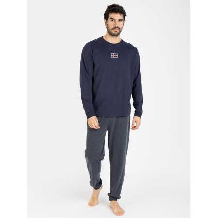 Pijama Halvar Privata | Pijama de Inverno para Homem | Revitex