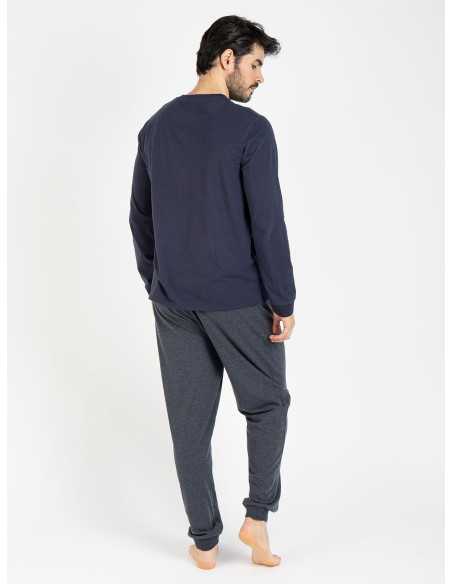Pijama Privata Halvar | Pijamas invierno hombre | Revitex