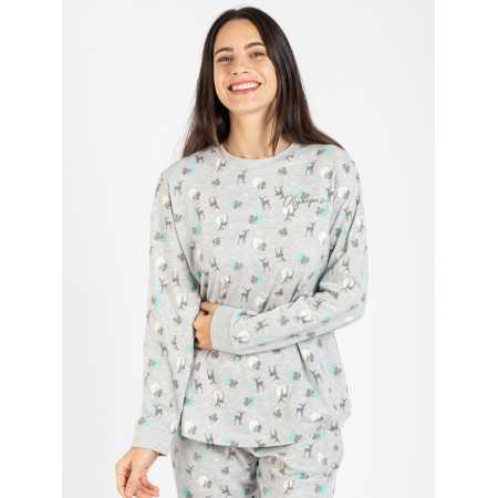 Pijama Helga Privata | Pijama de Inverno para mulher | Revitex 2