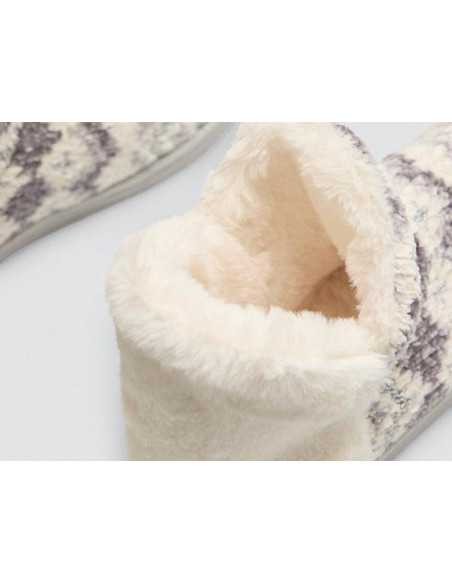 Pantufas bota de Mulher Sloft | Pantufas para Casa