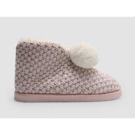 Pantufas bota de Mulher Velvo | Pantufas para Casa