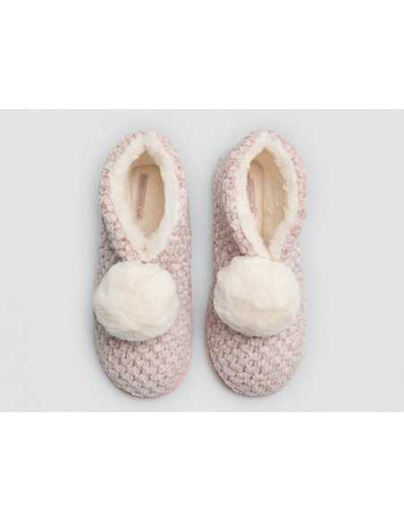 Pantufas bota de Mulher Velvo | Pantufas para Casa