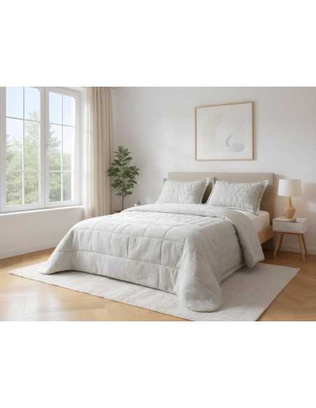 Edredão coralina e sherpa Sheridan | Edredão de inverno quente e macio