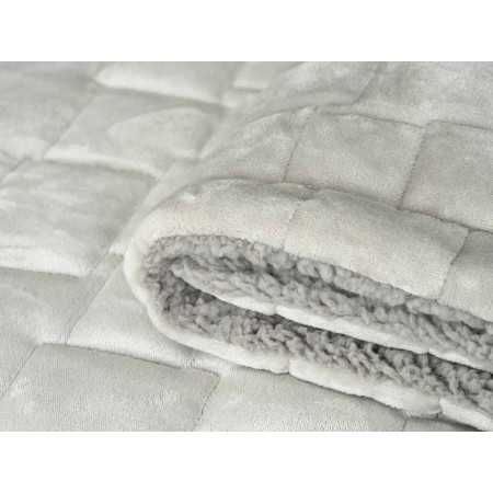 Edredão coralina e sherpa Sheridan | Edredão de inverno quente e macio 2