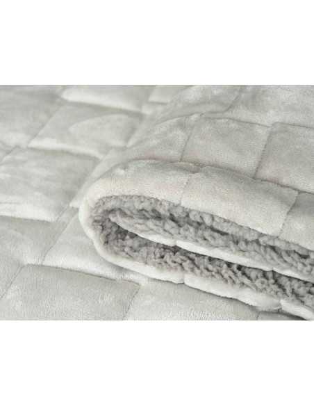 Edredão coralina e sherpa Sheridan | Edredão de inverno quente e macio