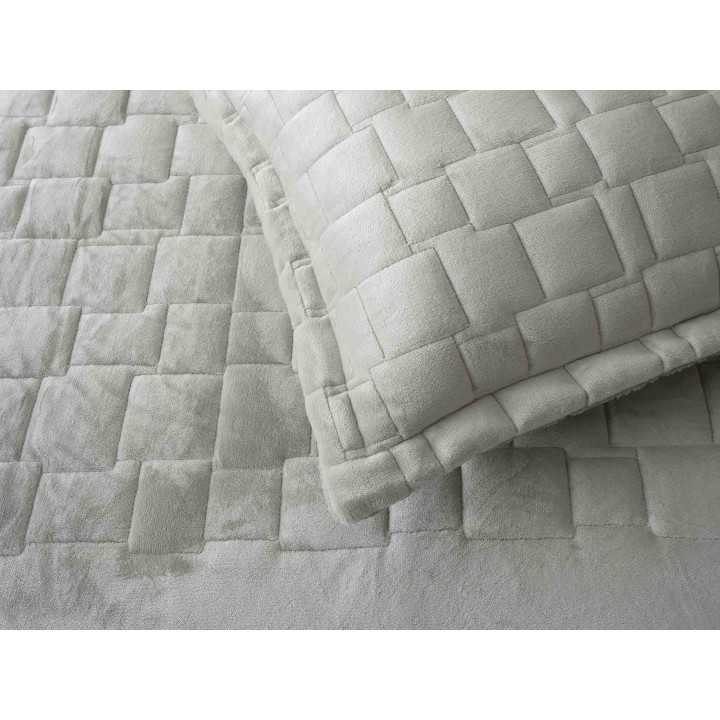 Edredón coralina y borreguito Sheridan | Edredón invierno cálido y suave