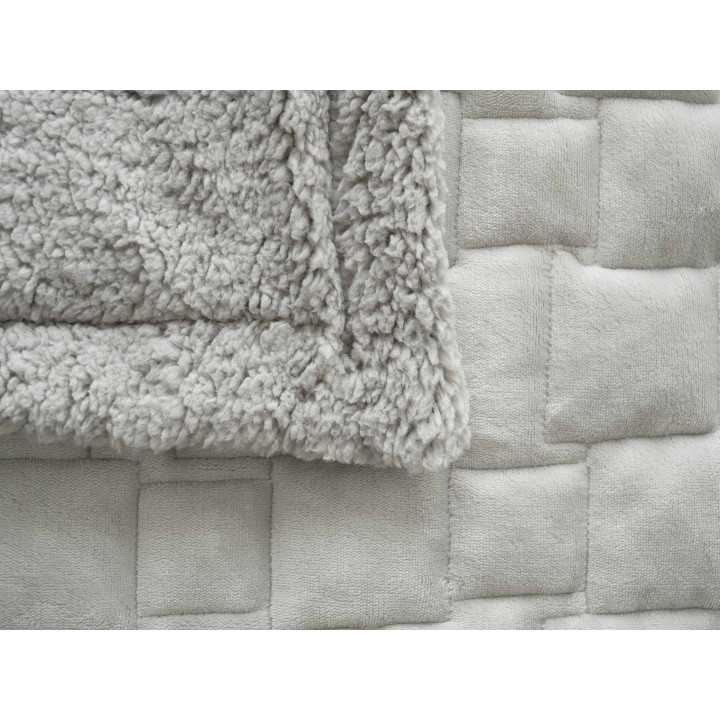 Edredão coralina e sherpa Sheridan | Edredão de inverno quente e macio