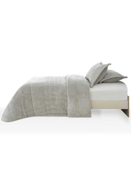 Edredón coralina y borreguito Sheridan | Edredón invierno cálido y suave