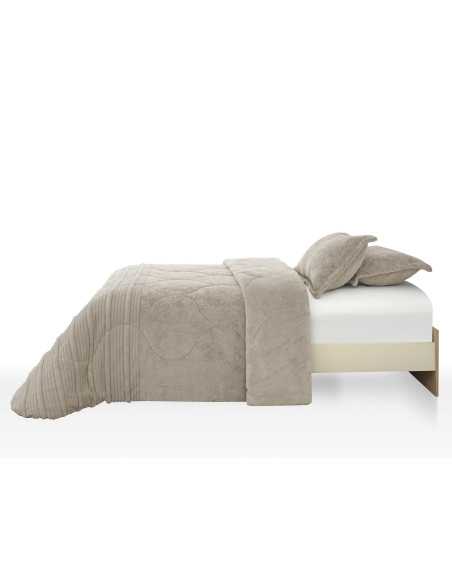 Edredão coralina e sherpa Berlioz | Edredão de inverno quente e macio