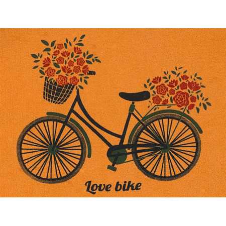 Paño de cocina Love Bike | Paño 100% algodón decorado 2