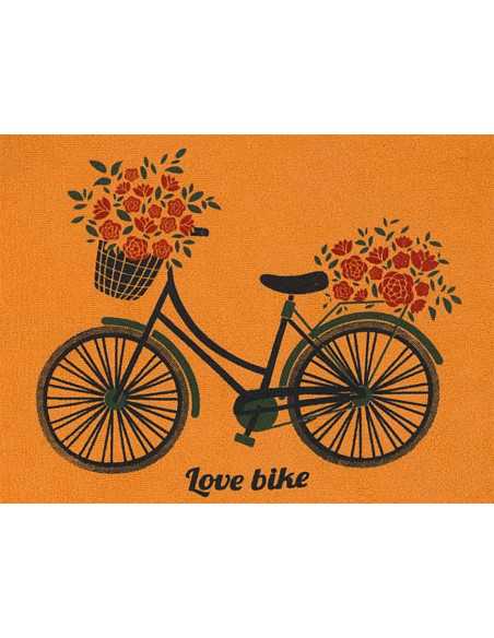 Paño de cocina Love Bike | Paño 100% algodón decorado