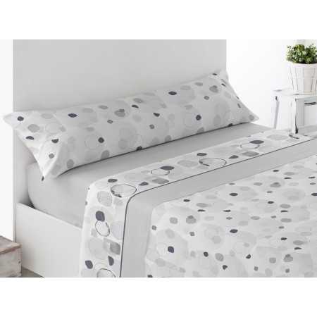 Conjunto de lençóis térmicos Azuaga cinza | Folhas polares