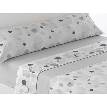 Juego de Sábanas Térmicas Azuaga gris | Sábanas polares 2