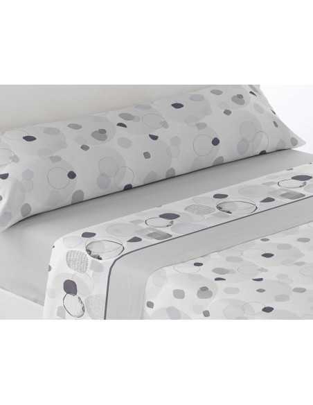 Juego de Sábanas Térmicas Azuaga gris | Sábanas polares
