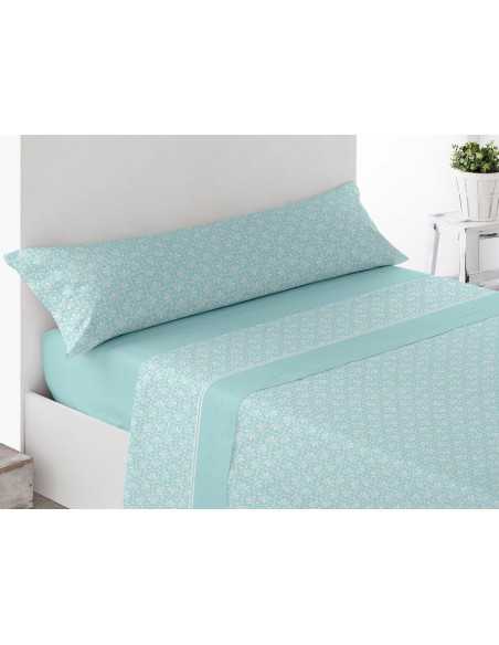 Conjunto de lençóis térmicos Cajar turquesa | Folhas polares