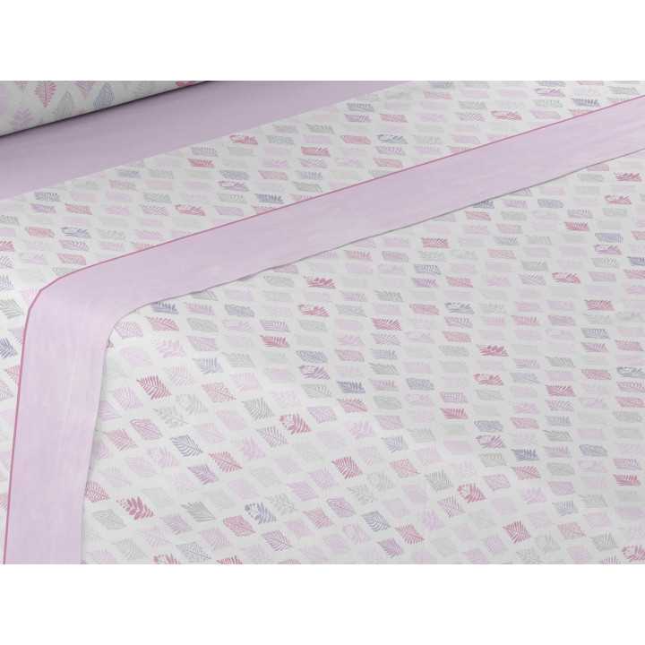 Conjunto de lençóis térmicos Almendro rosa | Folhas polares