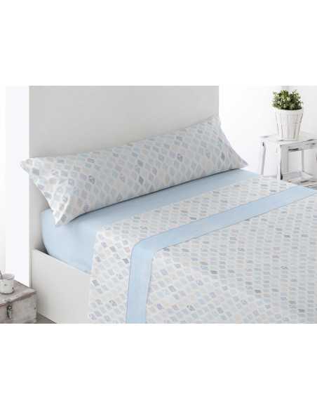 Conjunto de lençóis térmicos Almendro azul | Folhas polares