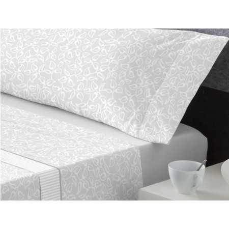 Juego Sábanas Coralina Jansen gris| Juego Sábanas invierno | Revitex