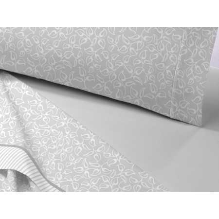 Juego Sábanas Coralina Jansen gris| Juego Sábanas invierno | Revitex 2