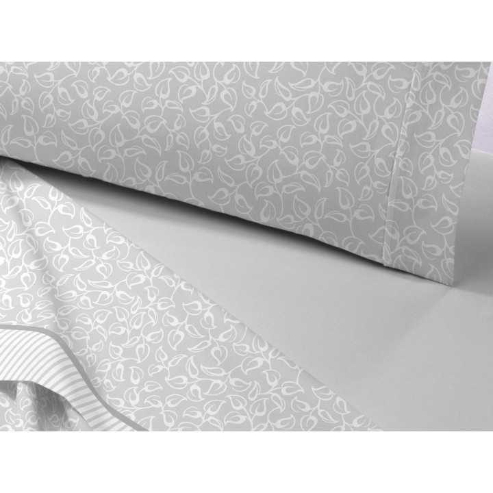 Juego Sábanas Coralina Jansen gris| Juego Sábanas invierno | Revitex