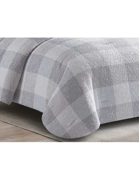 Edredão de pele de carneiro e jacquard Salzburg | Edredão de inverno