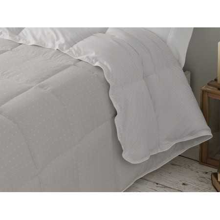 Edredón reversible Nival gris | Edredón Burrito Blanco 2